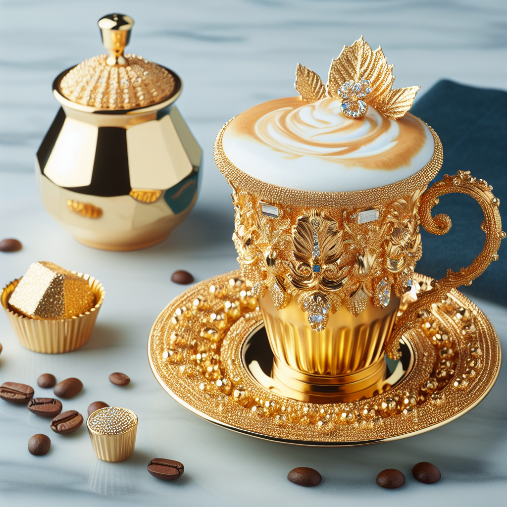 Es Kopi Pakai Emas 24 Karat - Minuman Selebgram yang Laku Rp1 Juta/Gelas!