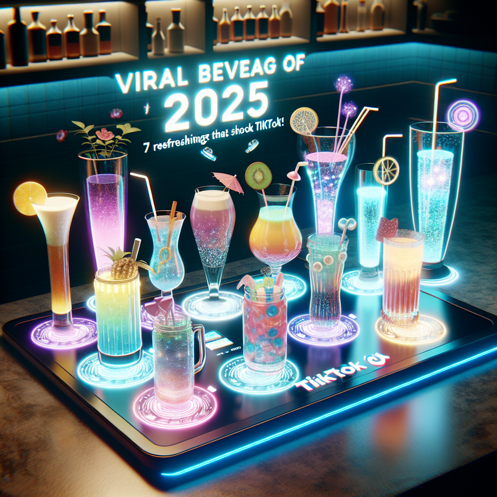 Minuman Viral 2025: 7 Kreasi Segar yang Mengguncang TikTok!